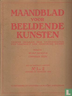 Maandblad voor Beeldende Kunsten 1 Een en twintigste jaargang - Bild 1