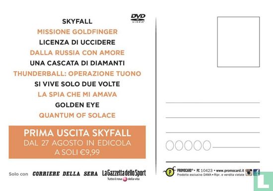 10423 RCS - La Gazzetta dello Sport "Skyfall" - Afbeelding 2