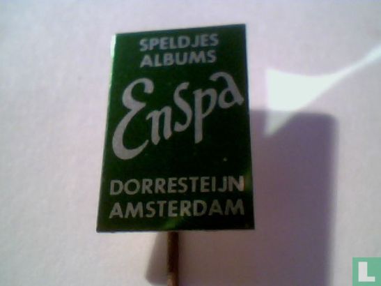 Enspa speldjes albums Dorresteijn Amsterdam [green]