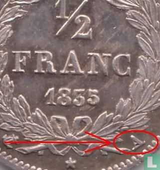 Frankrijk ½ franc 1835 (A) - Afbeelding 3