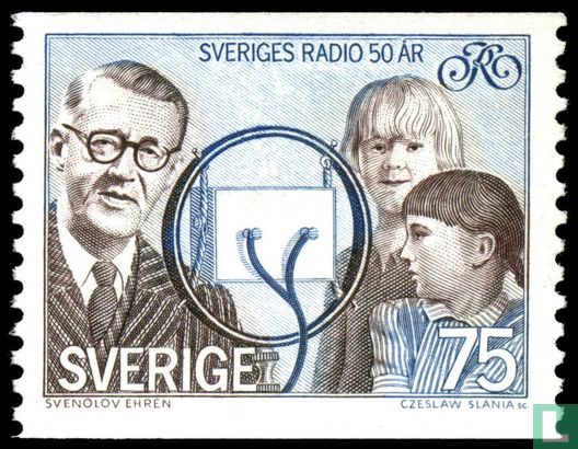 50 years Swedish radio