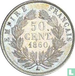 Frankrijk 50 centimes 1860 (A) - Afbeelding 1