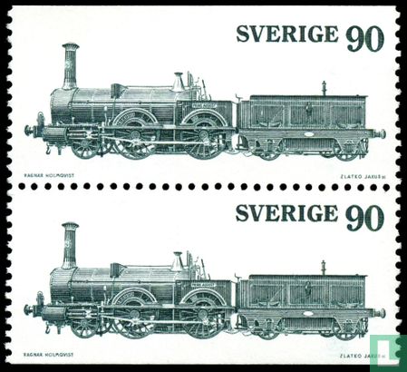 Locomotives à vapeur suédois
