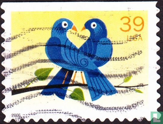 Greeting stamp  