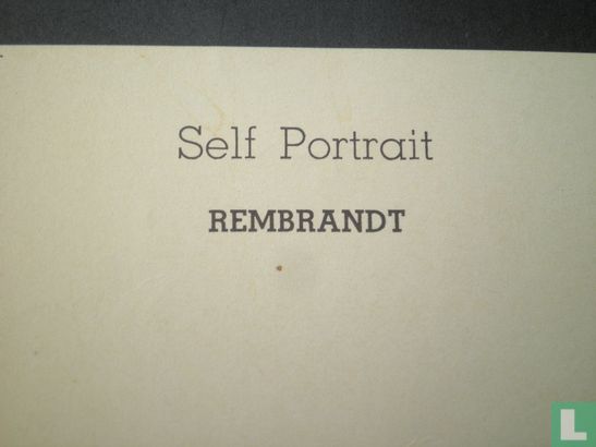 Self Portrait Rembrandt - Afbeelding 3