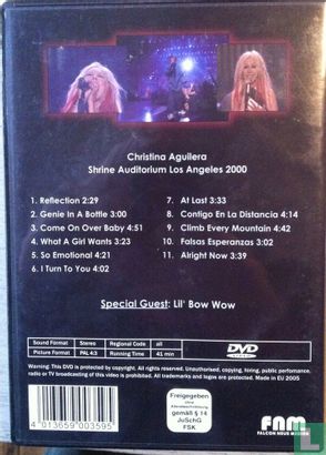 Christina Aguilera Live - Afbeelding 2
