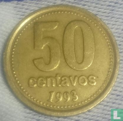 Argentina 50 centavos 1993 (type 2) - Image 1