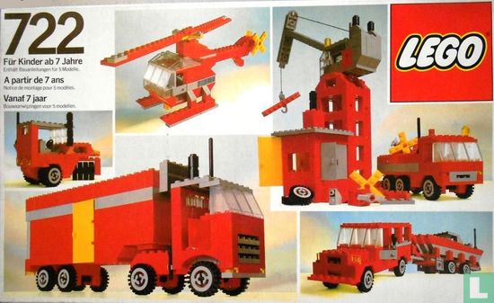 Lego 722-1 Universal Building Set - Afbeelding 1