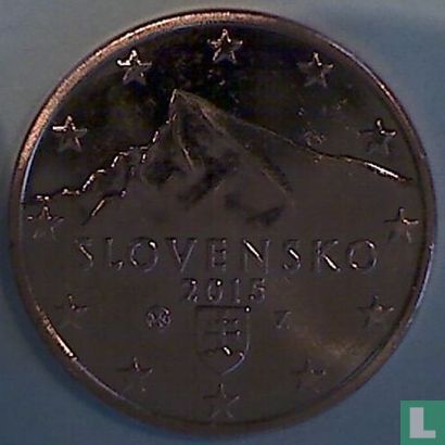 Slovaquie 5 cent 2015 - Image 1
