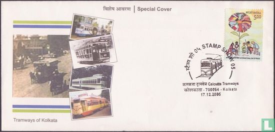Postzegeltentoonstelling Calcutta - Afbeelding 1