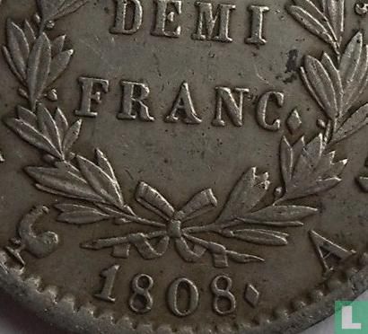 France ½ franc 1808 (A) - Image 3