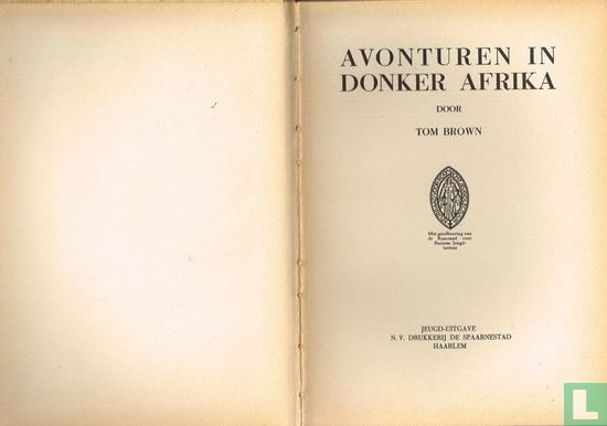 Avonturen in donker Afrika - Afbeelding 3