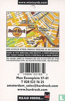 Hard Rock Cafe - Amsterdam (Hot Fudge Sundae)  - Image 2