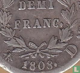 Frankrijk ½ franc 1808 (D) - Afbeelding 3
