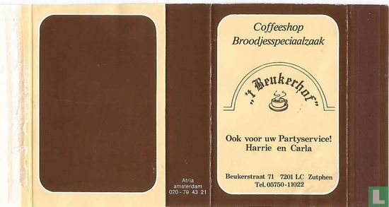 Coffeeshop Broodjesspeciaalzaak 't Beukerhof