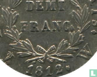 Frankrijk ½ franc 1812 (W) - Afbeelding 3