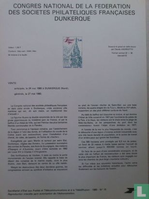 Congrès national de la Fédération des Sociétés Philatéliques Françaises - Dunkerque