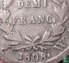 Frankrijk ½ franc 1808 (W) - Afbeelding 3