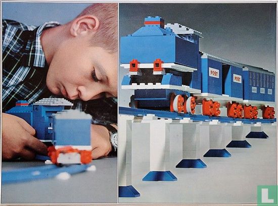 Lego 113 Motorized Train Set - Image 1