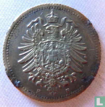 Deutsches Reich 20 Pfennig 1876 (F) - Bild 2