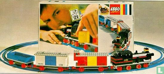 Lego 720-2 Train with 12V Electric Motor - Afbeelding 2