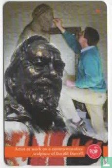 Artist at Work Sculpture Gerald Durrell - Afbeelding 1