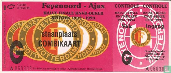 Feyenoord - Ajax (KNVB-Beker) - Afbeelding 1