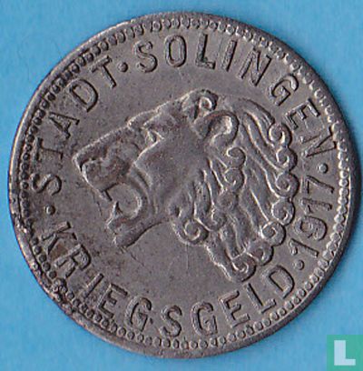 Solingen 50 pfennige 1917 (iron - type 1) - Image 1