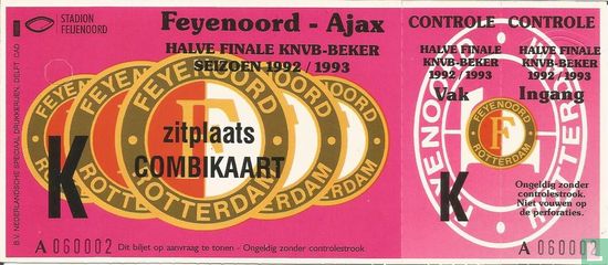 Feyenoord - Ajax (KNVB-Beker) - Afbeelding 1