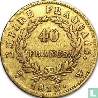 France 40 francs 1812 (W) - Image 1