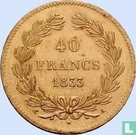 France 40 francs 1833 (A) - Image 1