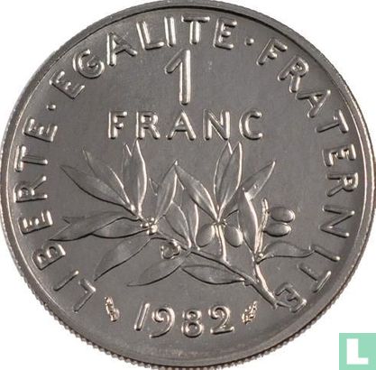 France 1 franc 1982 - Image 1
