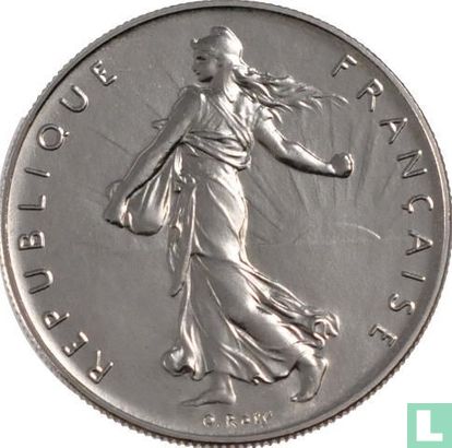 Frankrijk 1 franc 1982 - Afbeelding 2