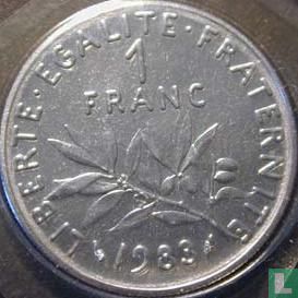 France 1 franc 1983 - Image 1