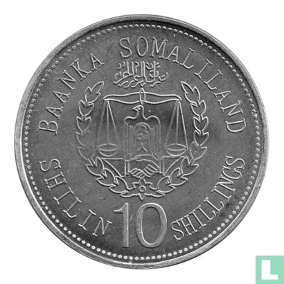 Somaliland 10 shillings 2012 "Ox" - Afbeelding 2