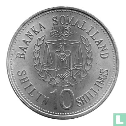 Somaliland 10 shillings 2012 "Dragon" - Afbeelding 2