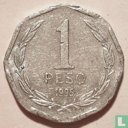 Chili 1 peso 1995 - Image 1
