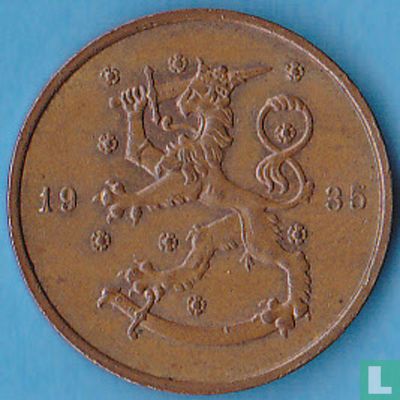 Finnland 10 Pennia 1935 - Bild 1