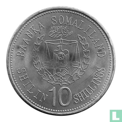 Somaliland 10 shillings 2012 "Horse" - Afbeelding 2