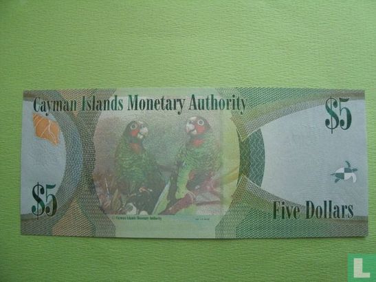 Cayman Islands 5 Dollar - Image 2