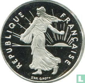 Frankrijk ½ franc 2001 (PROOF) - Afbeelding 2