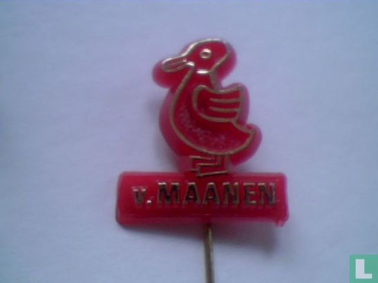 v. Maanen (canard) [or sur rouge]