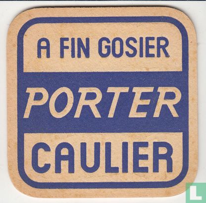 A fin gosier PORTER Caulier