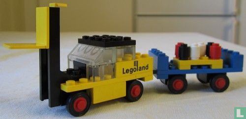 Lego 652-2 Fork Lift Truck and Trailer - Image 3
