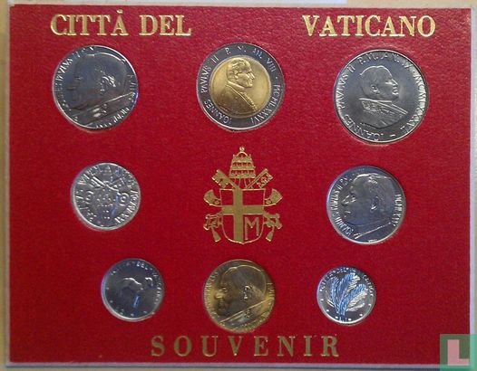 Vaticaan jaarset 1987  - Afbeelding 1