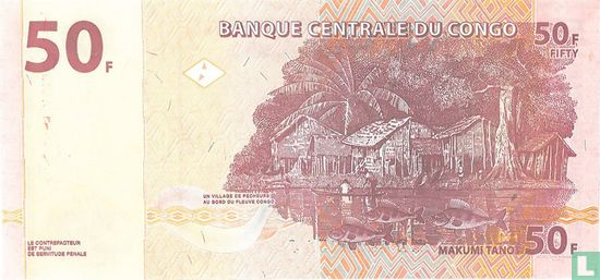 Kongo 50 Franken - Bild 2