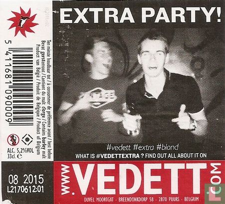 Vedett Extra Blond Extra Party - Afbeelding 2