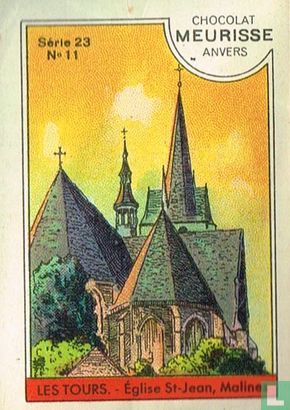 Les tours - Église St-Jean, Malines