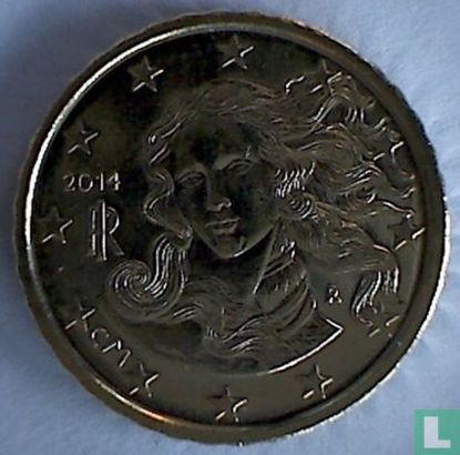 Italy 10 cent 2014 - Image 1