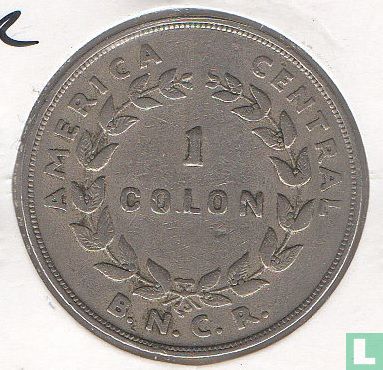Costa Rica 1 colon 1937 - Afbeelding 2